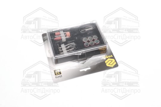 Насадки шліфувальні та полірувальні VOREL (д/арт.79315), 13 шт.(VOREL)