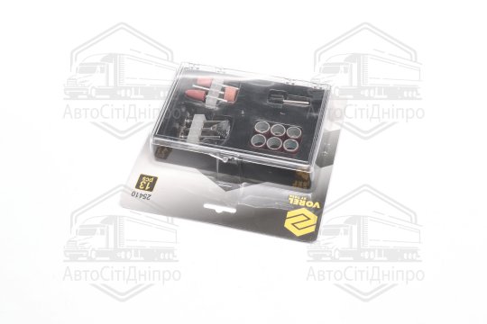 Насадки шліфувальні та полірувальні VOREL (д/арт.79315), 13 шт.(VOREL)