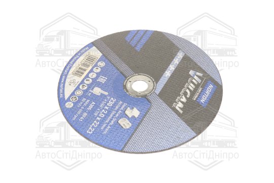 Обрізний диск по металу і нержавіючий. тм "NORTON VULCAN"; O = 230х22, 2 мм, t = 2.0 мм (N