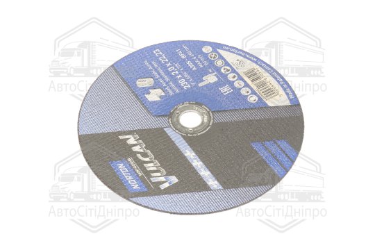 Обрізний диск по металу і нержавіючий. тм "NORTON VULCAN"; O = 230х22, 2 мм, t = 2.0 мм (N