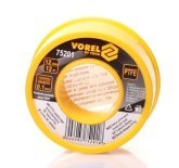 Фум - стрічка тефлонова ущільнювальна, l = 12 м, b = 12 мм, h = 0,1 мм (VOREL)