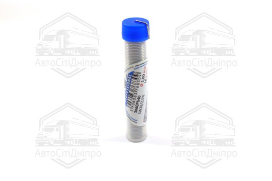 Припій Sn60-Pb40 дротяний в капсулі: O = 1мм, m = 16 г [25/600] (VOREL)