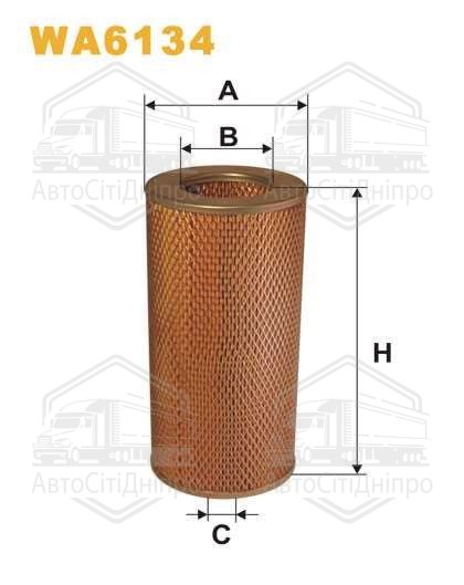 Фільтр повітряний TOYOTA WA6134/AM453 (вир-во WIX-FILTERS)