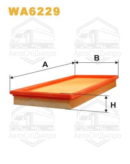 Фільтр повітряний VOLVO WA6229/AP064 (вир-во WIX-FILTERS UA)