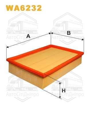 Фільтр повітряний FORD WA6232/AP067 (вир-во WIX-FILTERS UA)