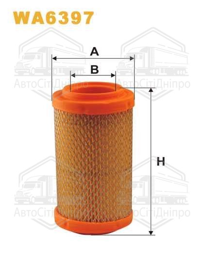 Фільтр повітряний WA6397/215 (вир-во WIX-FILTERS)
