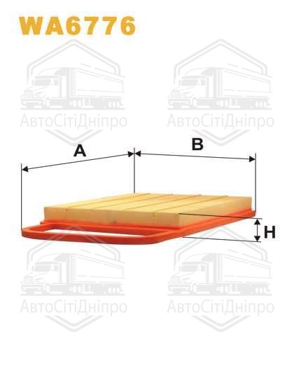 Фільтр повітряний WA6776/AP183/1 (вир-во WIX-FILTERS)