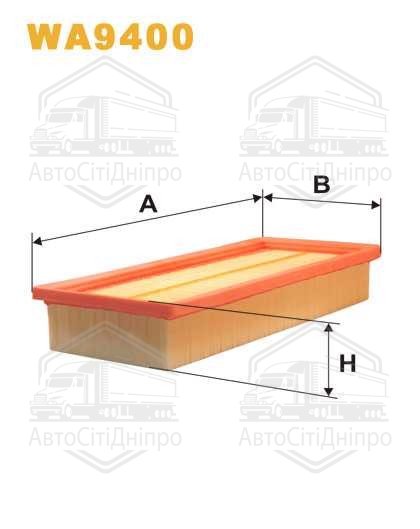 Фільтр повітряний WA9400/AP022/1 (вир-во WIX-FILTERS)
