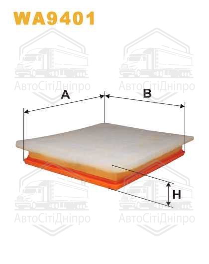 Фільтр повітряний WA9401/AP051/4 (вир-во WIX-FILTERS)