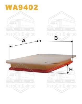 Фільтр повітряний OPEL WA9402/AP051/5 (вир-во WIX-FILTERS)