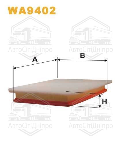Фільтр повітряний OPEL WA9402/AP051/5 (вир-во WIX-FILTERS)