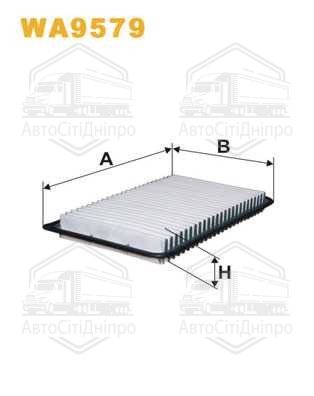 Фільтр повітряний WA9579/AP113/3 (вир-во WIX-FILTERS)