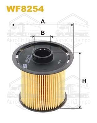 Фільтр палив. RENAULT, DACIA WF8254/PE815/2 (вир-во WIX-FILTERS)