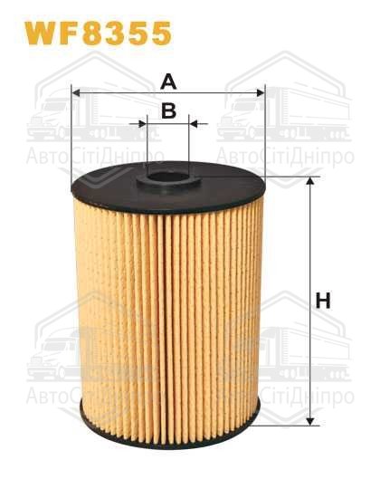Фільтр палив. WF8355/PE973/2 (вир-во WIX-FILTERS)