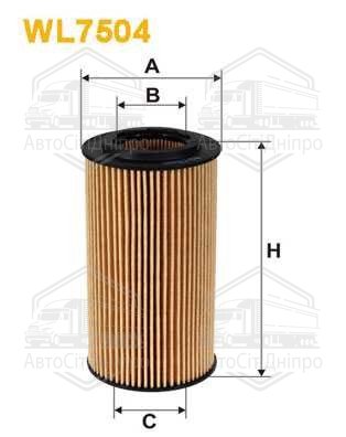 Фільтр масляний двигуна AUDI SEAT SKODA VW (вир-во WIX-FILTERS)