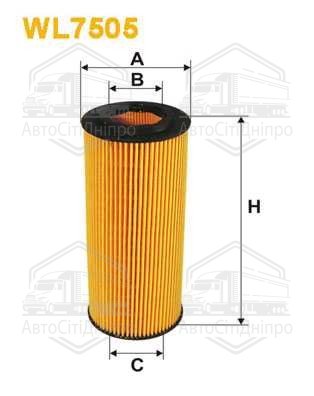 Фільтр масляний двигуна AUDI A4 II, A5, A6 II, A8 (вир-во WIX-FILTERS)