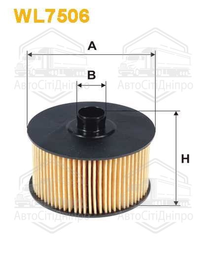 Фільтр масляний двигуна RENAULT LOGAN II 0.9 Tce 13-, NISSAN JUKE 1.2 14- (вир-во WIX-FILTERS)