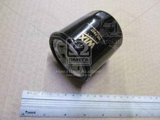 Фільтр масляний двигуна RENAULT DUSTER 1.6 Sce 15-, SCENIC III 2.0 09- (вир-во WIX-FILTERS)