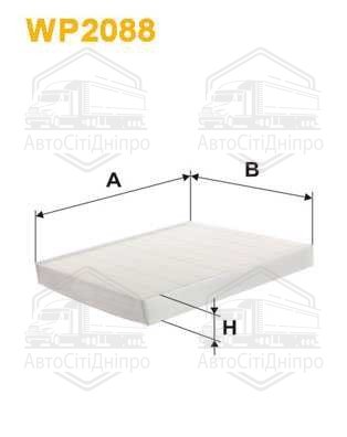 Фільтр салону Ауді A3 III, TT III; Seat Leon III; Skoda Octavia III (вир-во WIX-FILTERS)