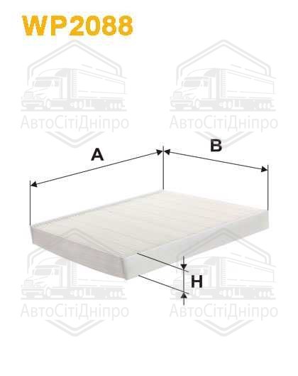 Фільтр салону Ауді A3 III, TT III; Seat Leon III; Skoda Octavia III (вир-во WIX-FILTERS)