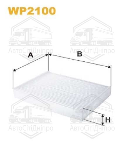 Фільтр салону Dacia; Renault (вир-во WIX-FILTERS)
