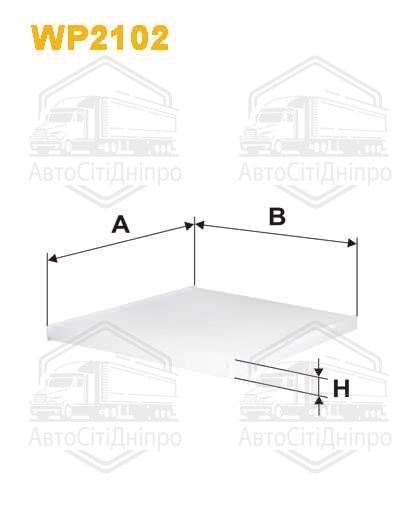 Фільтр салону Hyundai; Kia (вир-во WIX-FILTERS)