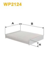 Фільтр салону Nissan Qashqai II (вир-во WIX-FILTERS)