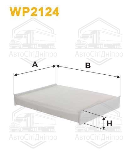 Фільтр салону Nissan Qashqai II (вир-во WIX-FILTERS)