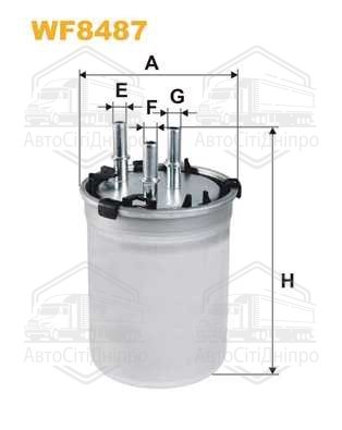 Фільтр салону VW T5 WP9166/K1155 (вир-во WIX-FILTERS)