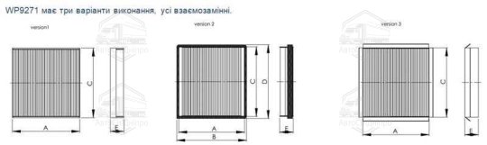 Фільтр салону Smart вугільний (вир-во WIX-FILTERS)