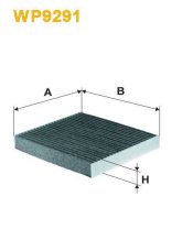 Фільтр салону Lexus; Subaru; Toyota вугільний (вир-во WIX-FILTERS)
