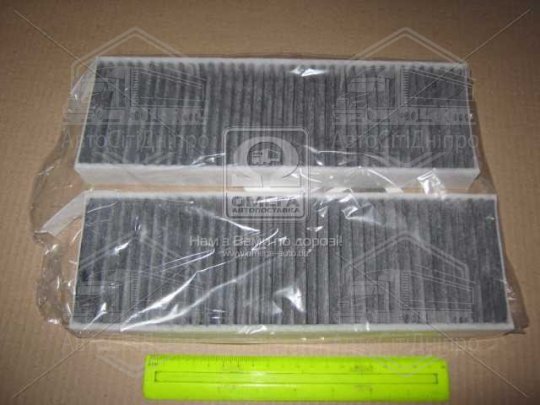 Фільтр салону CITROEN BERLINGO II, PEUGEOT PARTNER II 08- вугільний (2шт.) (вир-во WIX-FILTERS)
