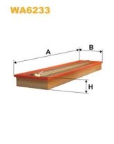 Фільтр салону WP9327/K1265A вугільний (вир-во WIX-FILTERS)