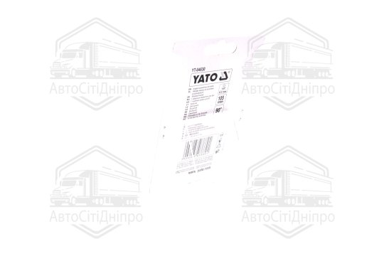 Тримач викруткових насадок, магнітний, двосторонній: 1/4", кут-90°, l = 105 мм, (YATO)