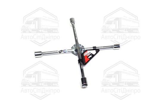 Ключ хрестоподібний. для коліс укріплений, М17х19х21х22 мм (VOREL)