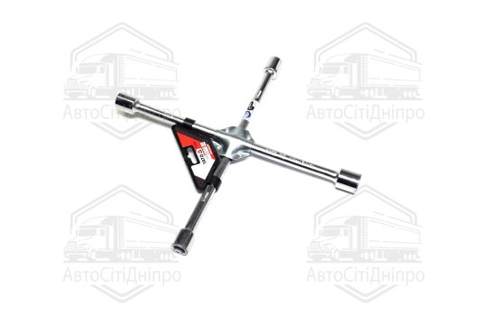 Ключ хрестоподібний. для коліс укріплений, М17х19х21х22 мм (VOREL)