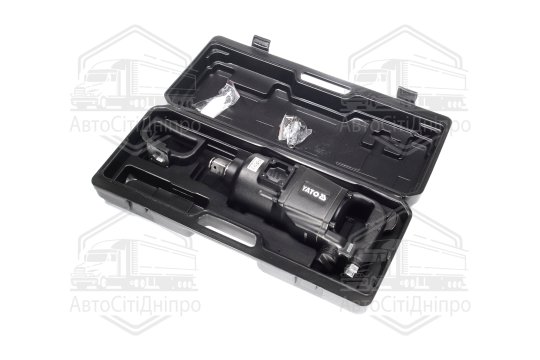 Гайковерт ударний пневматичний YATO: квадрат 1”, F = 2600 Nm, 560 л/хв(YATO)