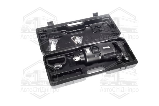 Гайковерт ударний пневматичний YATO: квадрат 1”, F = 2600 Nm, 560 л/хв(YATO)