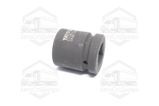 Головка торцева 6-гранна ударна YATO: М = 33 мм, квадрат 1", L = 61 мм (YATO)