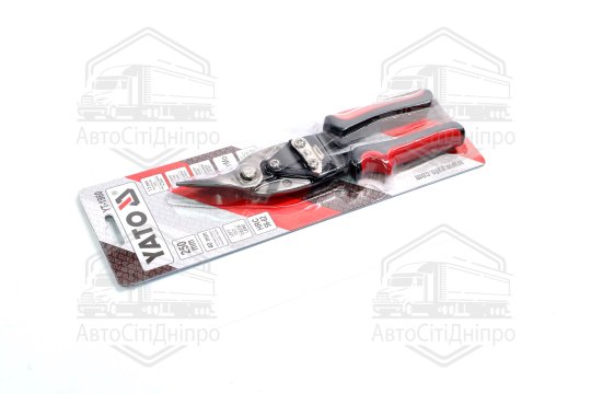 Ножиці по металу YATO "профі" : L= 250 мм, ліві [6/36](YATO)