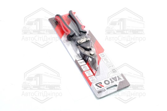 Ножиці по металу YATO "профі" : L= 250 мм, ліві [6/36](YATO)