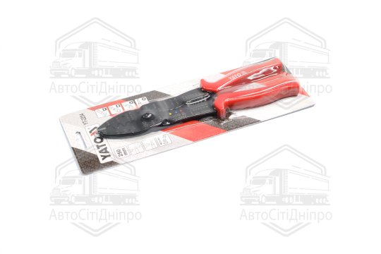 Кліщі для обтискання і зачистки проводів YATO, L=250 мм [12/48](YATO)