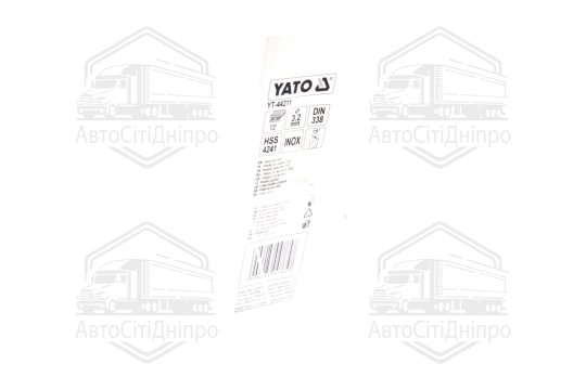 свердло по металу premium до нерж та високоліг сталі, лиття 3.2 х 60 мм hss 4243(YATO )