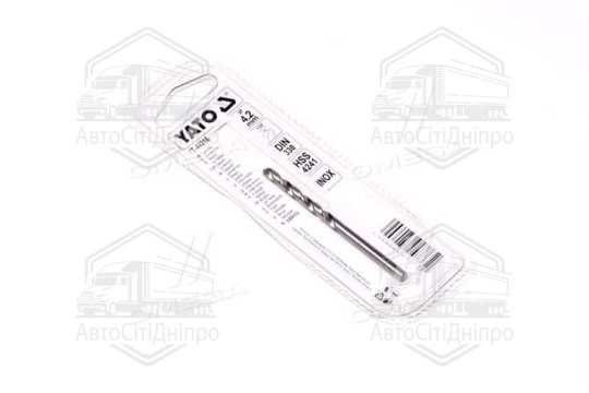 свердло по металу premium до нерж та високолег сталі, лиття 4.2 х 60 мм hss 4248(YATO )