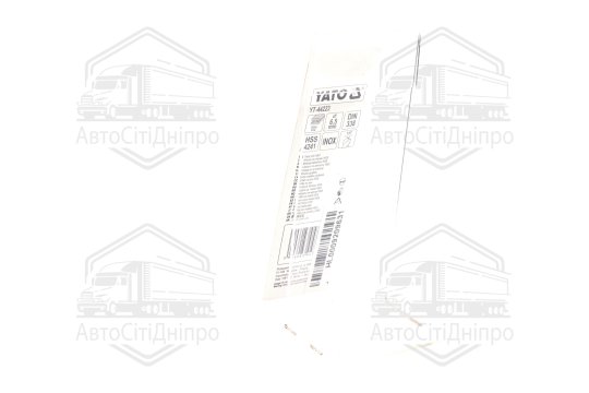 свердло по металу premium до нерж та високоліг сталі, лиття 6.5 х 60 мм hss 4255(YATO )