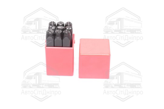 Трафарети цифрові, кпл. 9 шт, h-8 мм (VOREL)