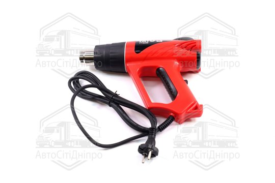 Фен технічний мережевий: P = 2000 Вт 0550 ° C, t ° режиму: 350 ° С / 500 ° С [10] (YATO )
