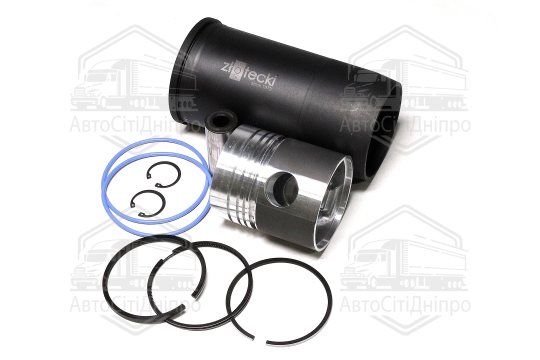 Гільзо-комплект Д-240, Д-65 (ГП + кільця + палець+ст/кільця+ущіл.) (ZLOTECKI)