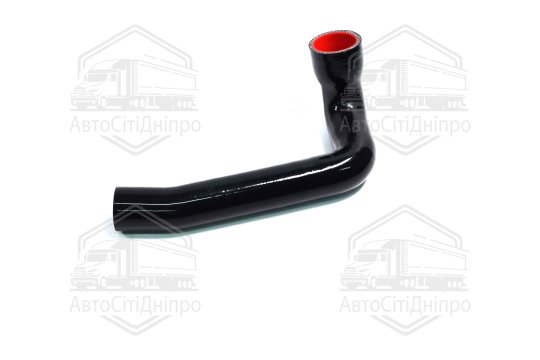 Патрубок радіатора ГАЗ 3309, ГАЗ-33081 Садко, ГАЗОН NEXT нижній СИЛІКОНОВИЙ (двиг.ЯМЗ 53442)