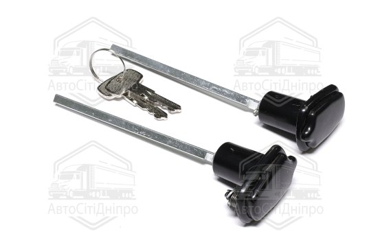 Замок дверей ГАЗ 4301,3307 (2 замки+2 ключі, правий і лівий)